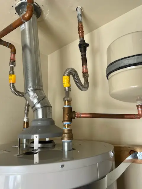 Water heater installation and plumbing repair in Brookstone
